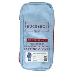Bruce Bolt PREMIUM PRO BADER Series Long Cuff Batting Gloves: Baby Blue -LOUISVILLE SLUGGER Store 1