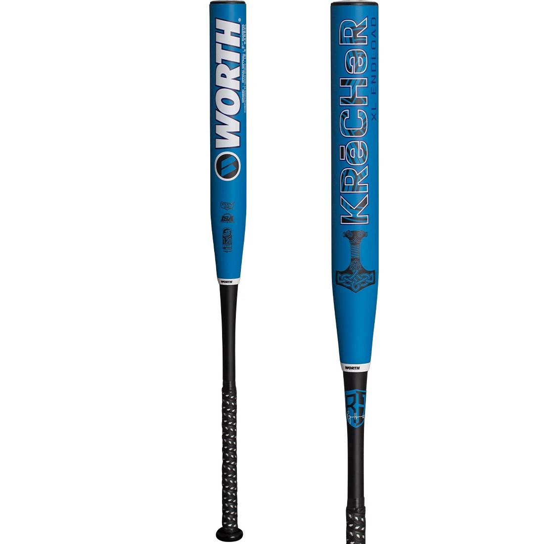 2022 Worth KReCHeR XL 13.5" USSSA Slowpitch Softball Bat: WRH22U 1 2022 Worth KReCHeR XL 13.5" USSSA Slowpitch Softball Bat: WRH22U