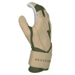 Bruce Bolt Premium Pro Military Series Long Cuff Batting Gloves: Beige -LOUISVILLE SLUGGER Store IMG 0882