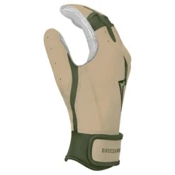 Bruce Bolt Premium Pro Military Series Short Cuff Batting Gloves: Beige -LOUISVILLE SLUGGER Store IMG 0889