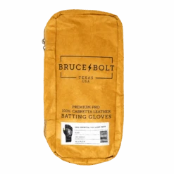 Bruce Bolt PREMIUM PRO Long Cuff Batting Gloves: Black 12 Bruce Bolt PREMIUM PRO Long Cuff Batting Gloves: Black -LOUISVILLE SLUGGER Store LC BLKG BAG