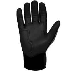 Bruce Bolt PREMIUM PRO BRINSON Series Short Cuff Batting Gloves: Black -LOUISVILLE SLUGGER Store SC LBB PALM