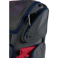 DeMarini Special Ops Front Line Wheeled Roller Bag: WB57109 -LOUISVILLE SLUGGER Store SidePocketView