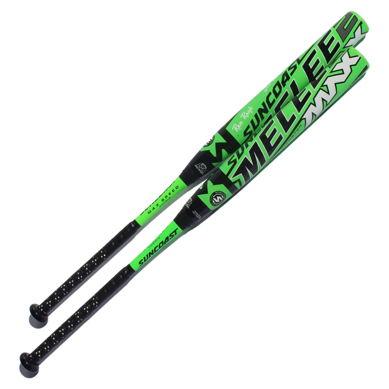 Suncoast Melee Max 2 Endloaded 13" 2 Piece SSUSA Senior Slowpitch Softball Bat: SMM2SE 1 Suncoast Melee Max 2 Endloaded 13" 2 Piece SSUSA Senior Slowpitch Softball Bat: SMM2SE