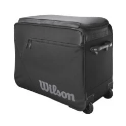 Wilson Coaches Ball Bucket Roller Bag: WB5710701 -LOUISVILLE SLUGGER Store WB5710701 2 Wilson Ball Bucket Bag Black.png.cq5dam.web .1200.1200