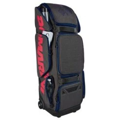 DeMarini Special Ops Front Line Wheeled Roller Bag: WB57109 -LOUISVILLE SLUGGER Store WB5710904 USA Heather DeMarini Special Ops Front Line Roller