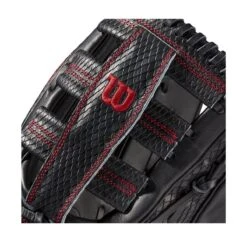 2021 Wilson A2K 1775SS 12.75" Outfield Baseball Glove: WBW1000671275 -LOUISVILLE SLUGGER Store WBW100067 4 A2K OF 1775SS 1275 BlackSS BlackSnakeSS Red.png.cq5dam.web .1200.1200