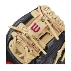 2021 Wilson A2000 PF88SS Pedroia Fit 11.25" Infield Baseball Glove: WTA20RB20PF88SS -LOUISVILLE SLUGGER Store WBW100107 4 A2000 IF PF88SS 1125 BlackSnakeSS Blonde Red.png.cq5dam.web .1200.1200