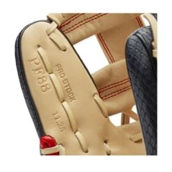 2021 Wilson A2000 PF88SS Pedroia Fit 11.25" Infield Baseball Glove: WTA20RB20PF88SS -LOUISVILLE SLUGGER Store WBW100107 6 A2000 IF PF88SS 1125 BlackSnakeSS Blonde Red.png.cq5dam.web .1200.1200