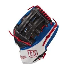 2022 Wilson A2K MB50 Mookie Betts GM 12.5" Baseball Glove: WTA2KRB22MB50GM 9 2022 Wilson A2K MB50 Mookie Betts GM 12.5" Baseball Glove: WTA2KRB22MB50GM -LOUISVILLE SLUGGER Store WBW100472 2 A2K Mookie Betts MB50 GM 125 WhiteSS BlueSS Black Red.png.cq5dam.web .1200.1200