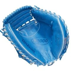 2023 Wilson A2000 Love The Moment CM33 33" Baseball Catcher's Mitt: WBW10084833 -LOUISVILLE SLUGGER Store WBW100848 1 A2000 C LTM CM33 33 AutismSpeaksBlue.png.cq5dam.web .1200.1200
