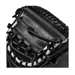 2023 Wilson A2000 M1DSS 33.5" Baseball Catcher's Mitt: WBW100995335 -LOUISVILLE SLUGGER Store WBW100995 4 A2000 C M1DSC 335 BlackSS BlackDimple White WilsonGold