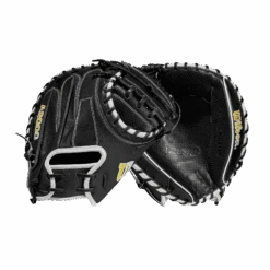 2023 Wilson A2000 M1DSS 33.5" Baseball Catcher's Mitt: WBW100995335 -LOUISVILLE SLUGGER Store WBW100995 8 A2000 C M1DSC 335 BlackSS BlackDimple White WilsonGold