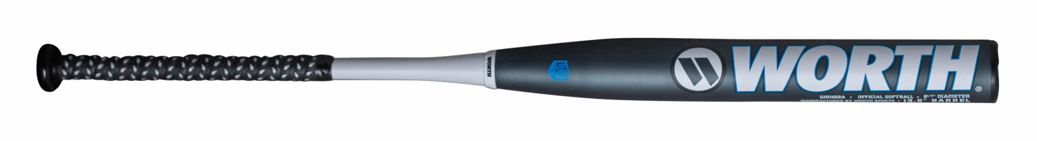 2022 Worth KReCHeR 13.5" XL ASA/USA Slowpitch Softball Bat: WRH22A 2 2022 Worth KReCHeR 13.5" XL ASA/USA Slowpitch Softball Bat: WRH22A - Image 2