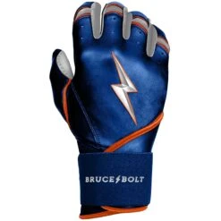 Bruce Bolt PREMIUM PRO NIMMO Long Cuff Batting Gloves: Mets Blue -LOUISVILLE SLUGGER Store premium pro nimmo series long cuff batting gloves blue gloves brucebolt 426818